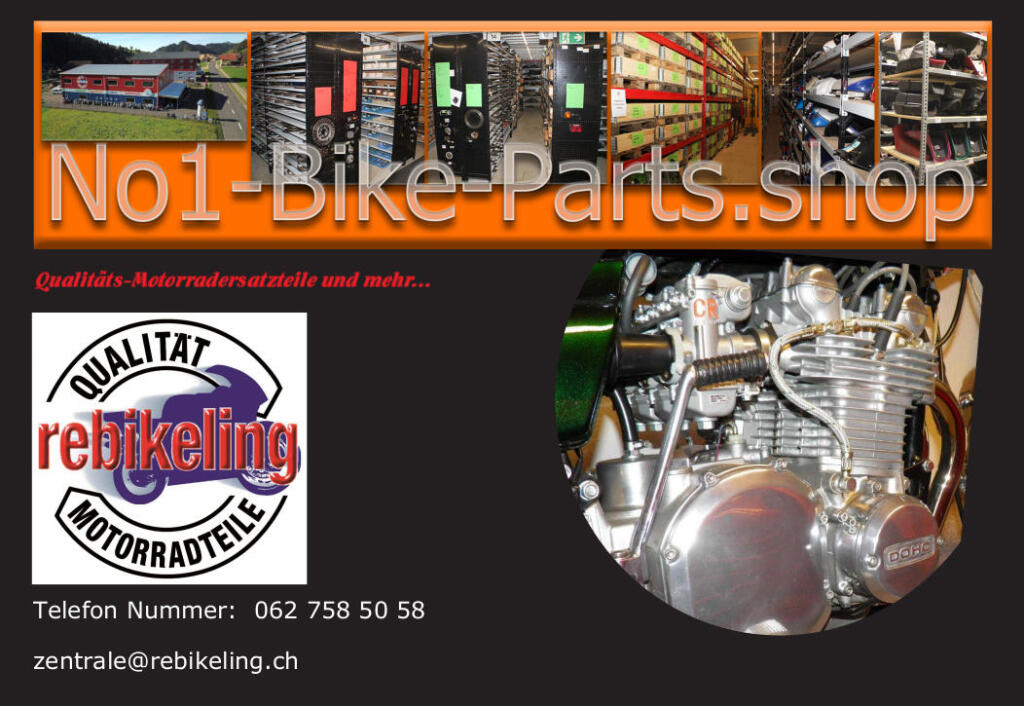 Rebikeling GmbH 6182 Escholzmatt Qualität Motorradteile Motorradverwertung